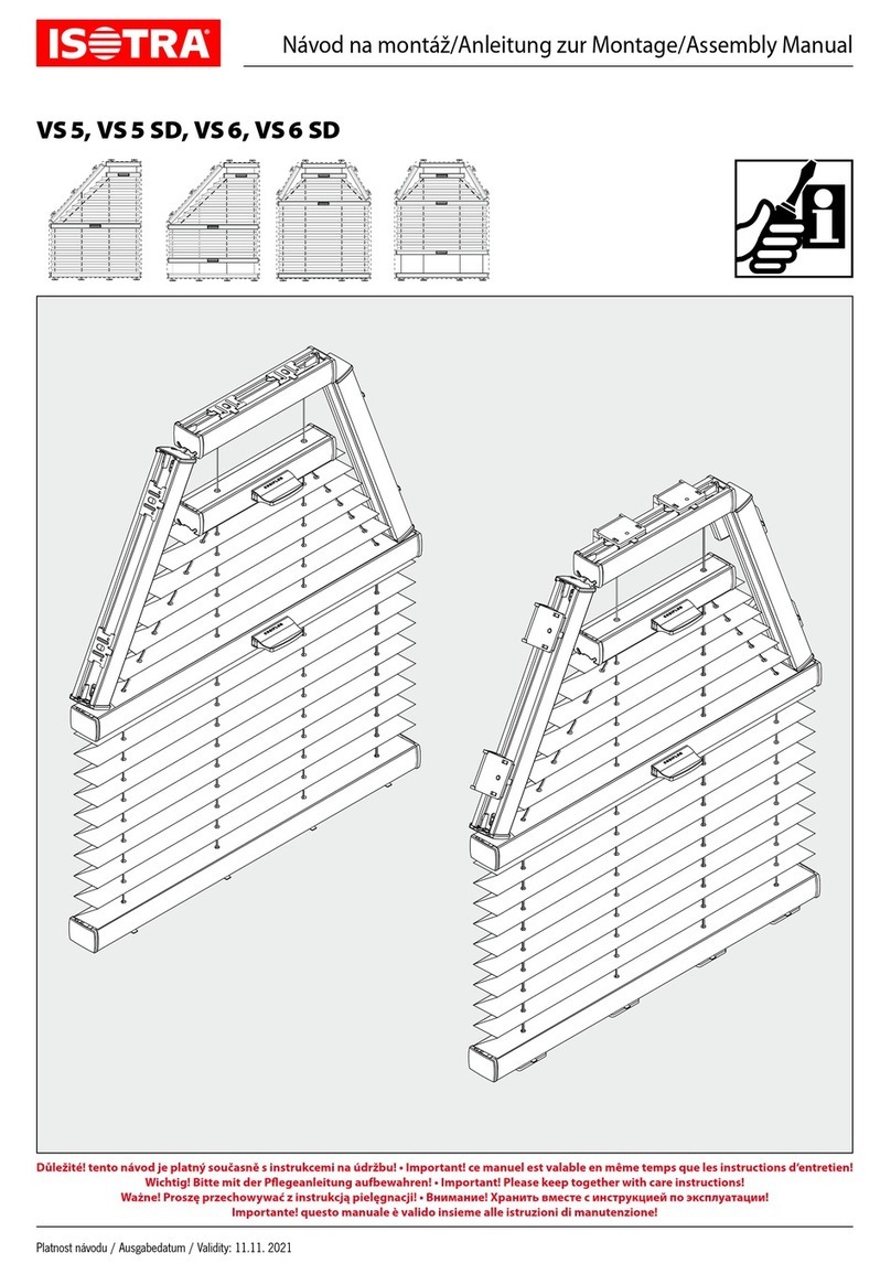 Isotra VS 5 User manual