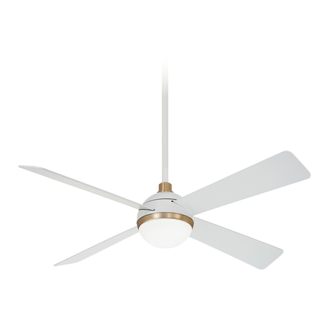 Minka Group minkaAire ORB F623L instruction manual