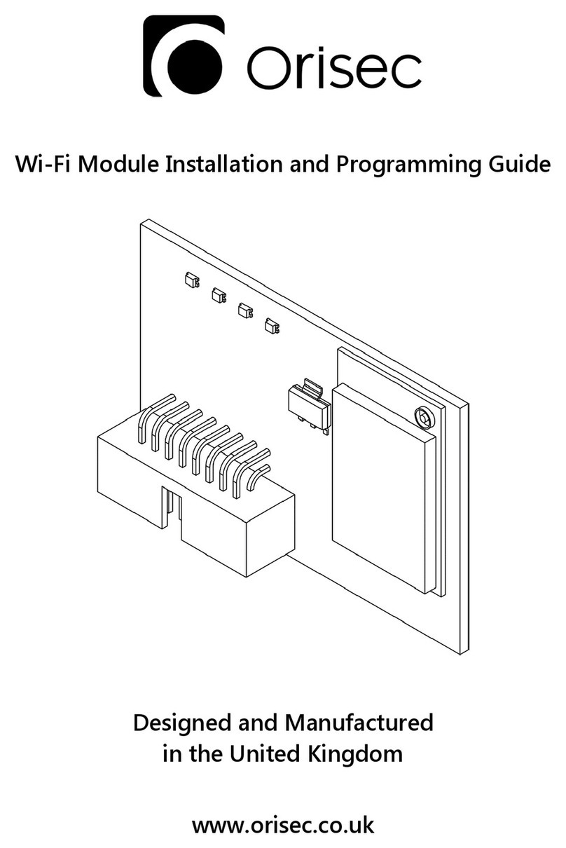 Orisec Wi-Fi Module Installation guide