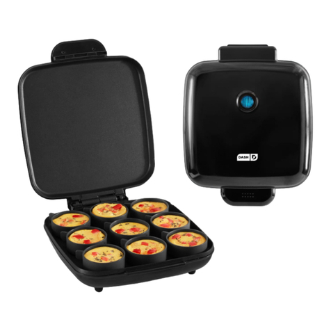 Dash FAMILY SIZE EGG BITE MAKER User manual