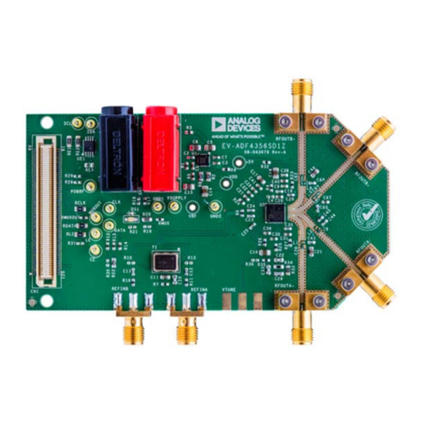 Analog Devices EV-ADF4356SD1Z User manual