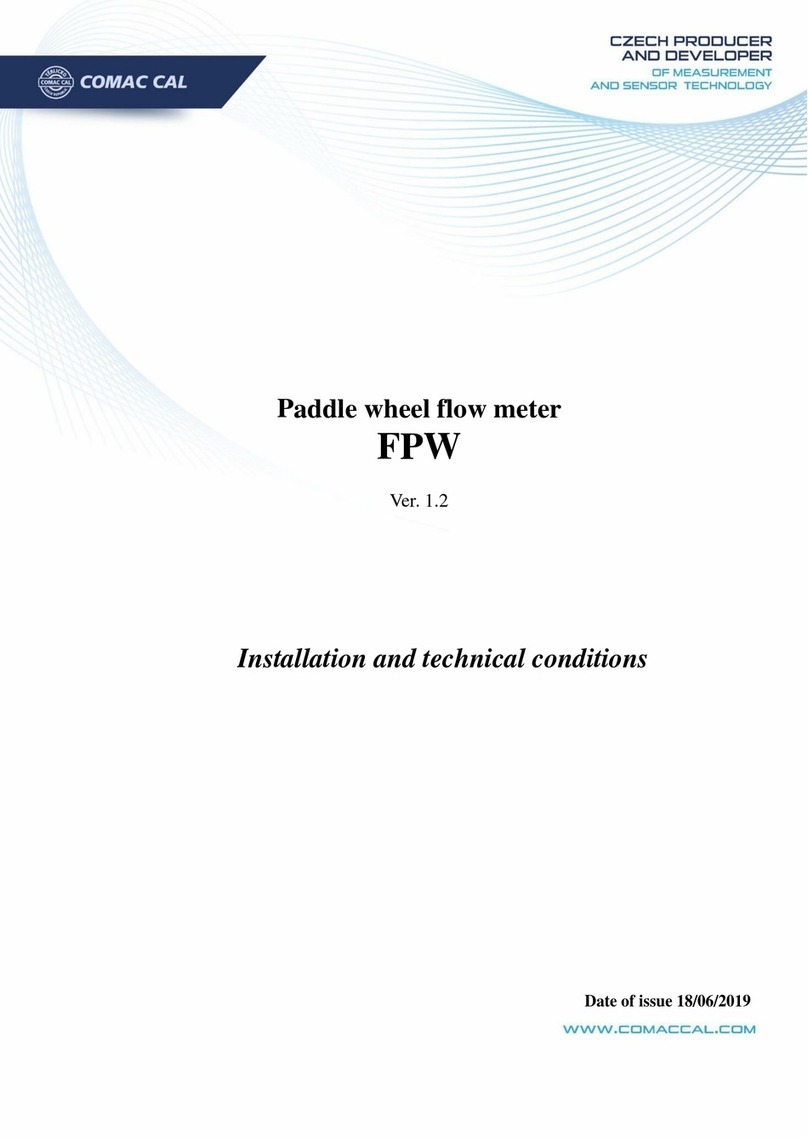 COMAC CAL FPW Use and care manual