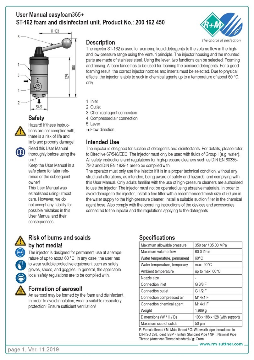 R+M Suttner ST-162 user manual