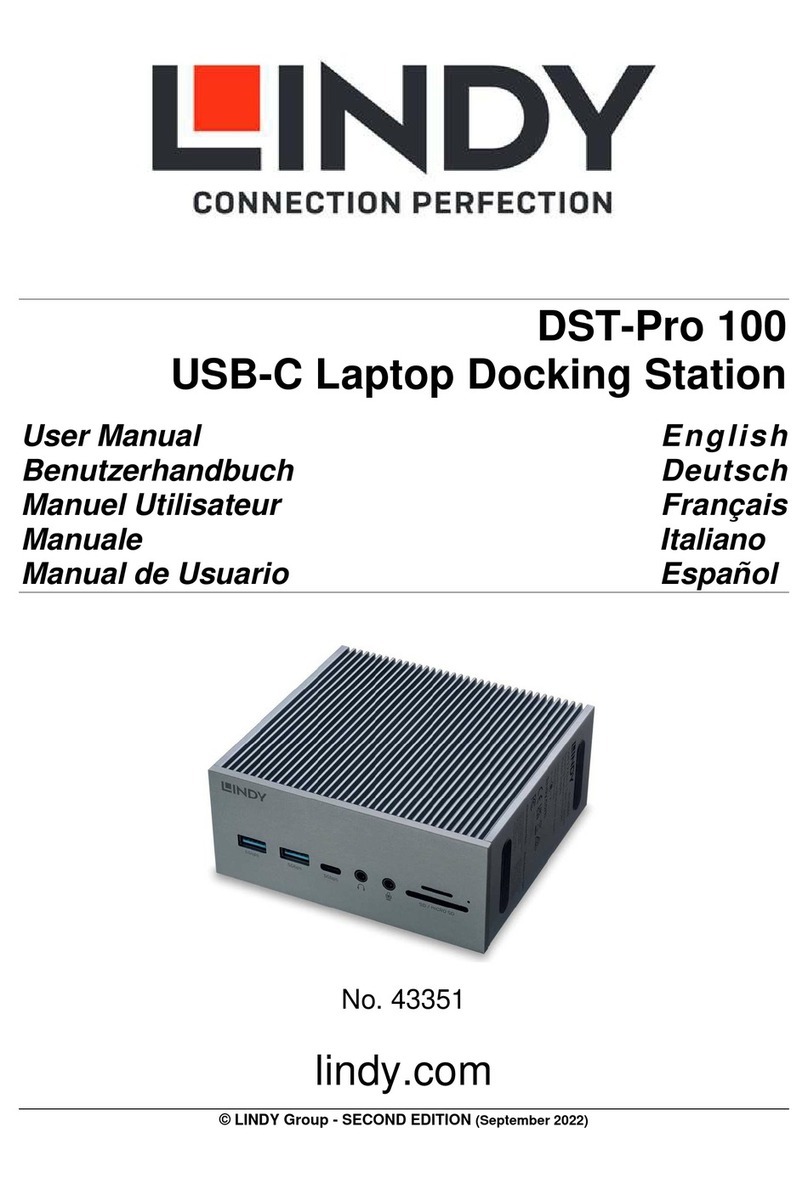 Lindy DST-Pro 100 User manual