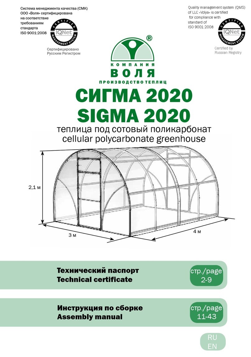 VOLYA SIGMA 2020 User manual