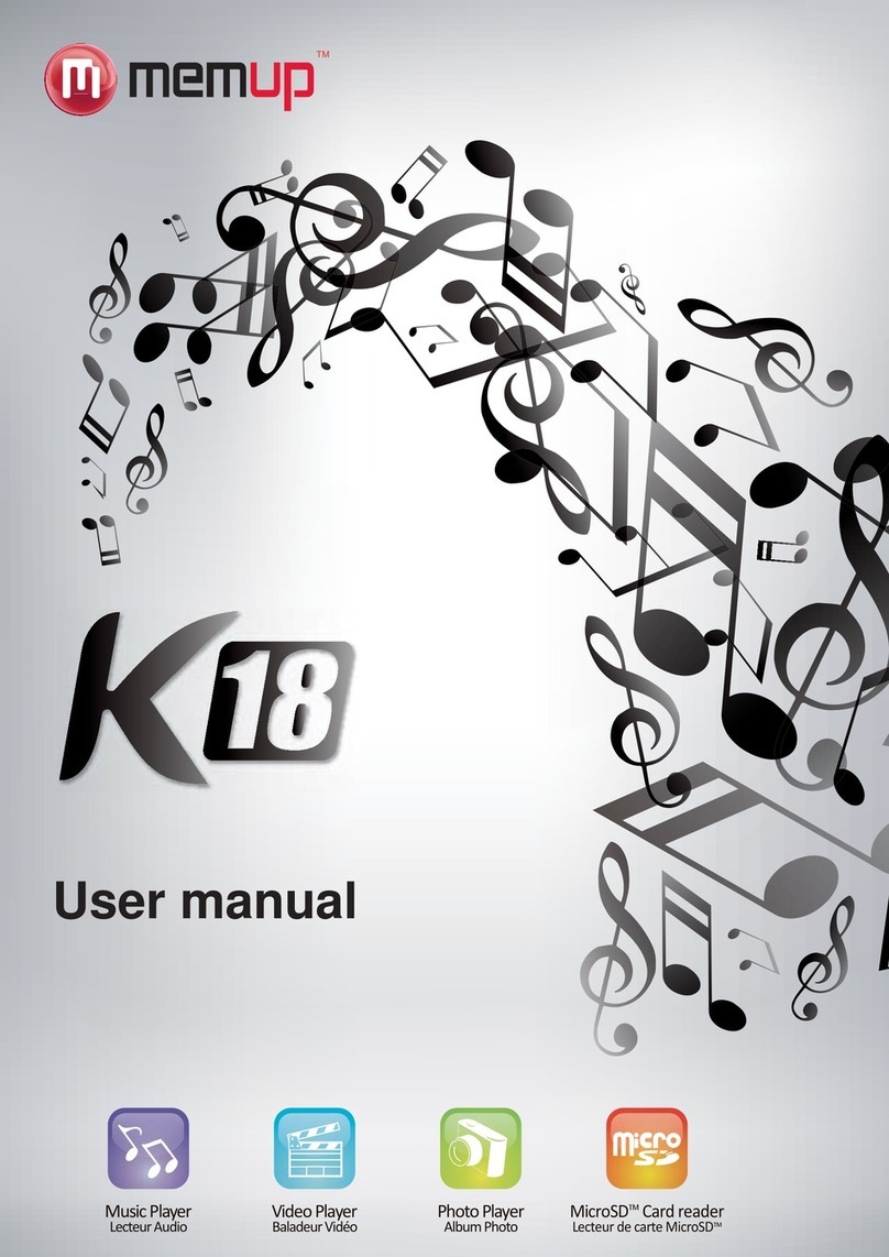 MEMUP K18 user manual
