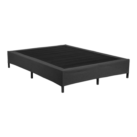 Nature's Sleep GHOSTBED ALL IN ONE FOUNDATION Assembly instructions Nature's Sleep GHOSTBED ALL IN ONE FOUNDATION Assembly instructions