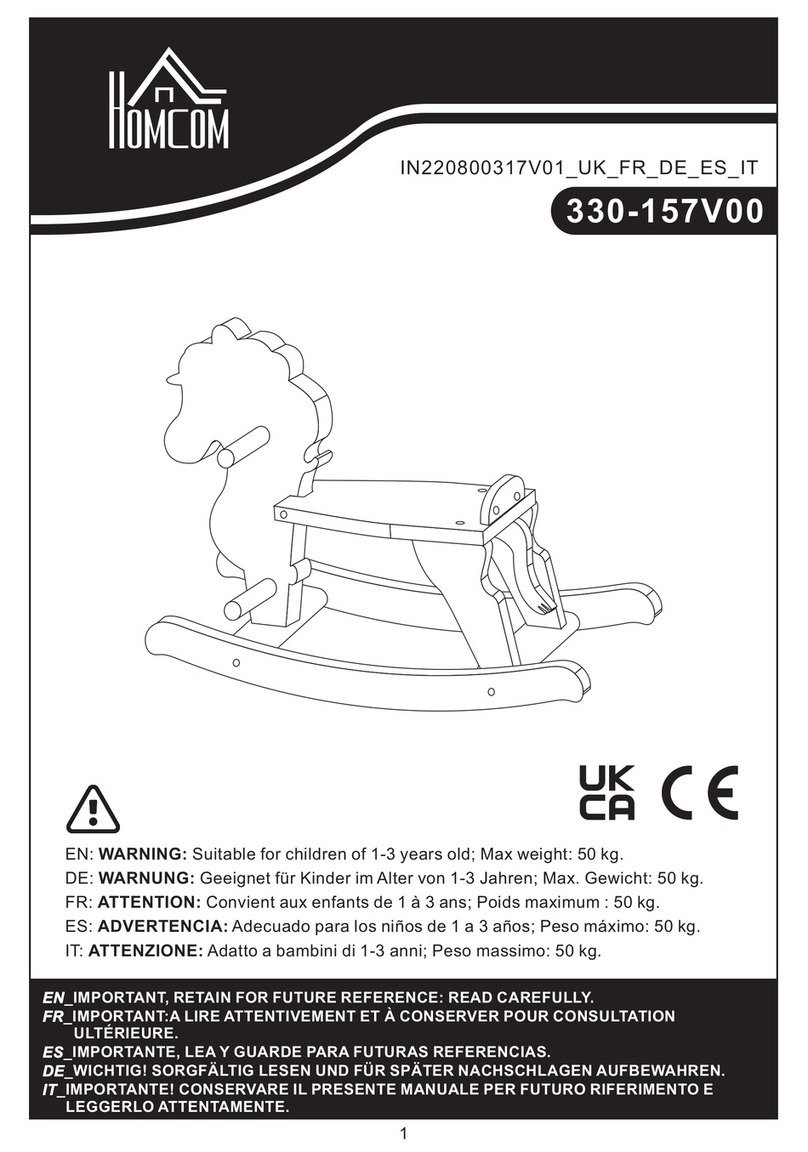 HOMCOM 330-157V00 User manual
