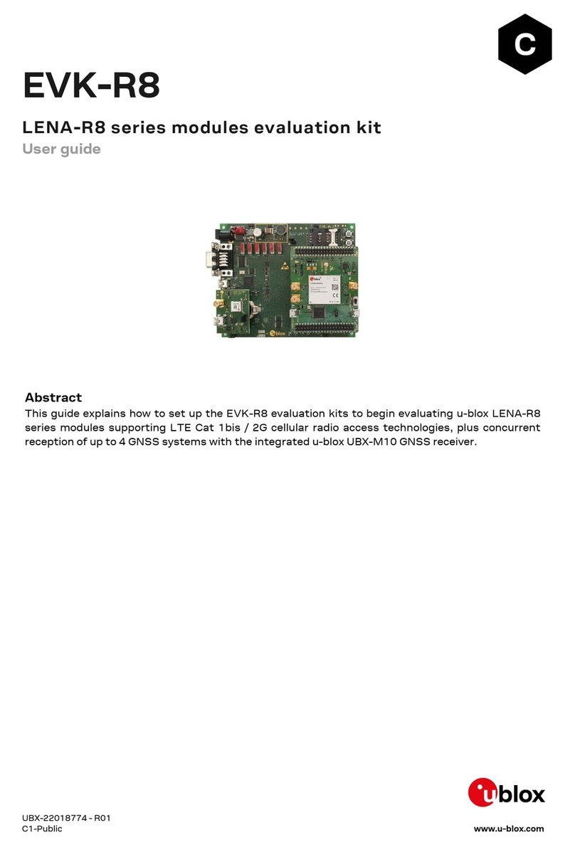 Ublox EVK-R8 Series user guide