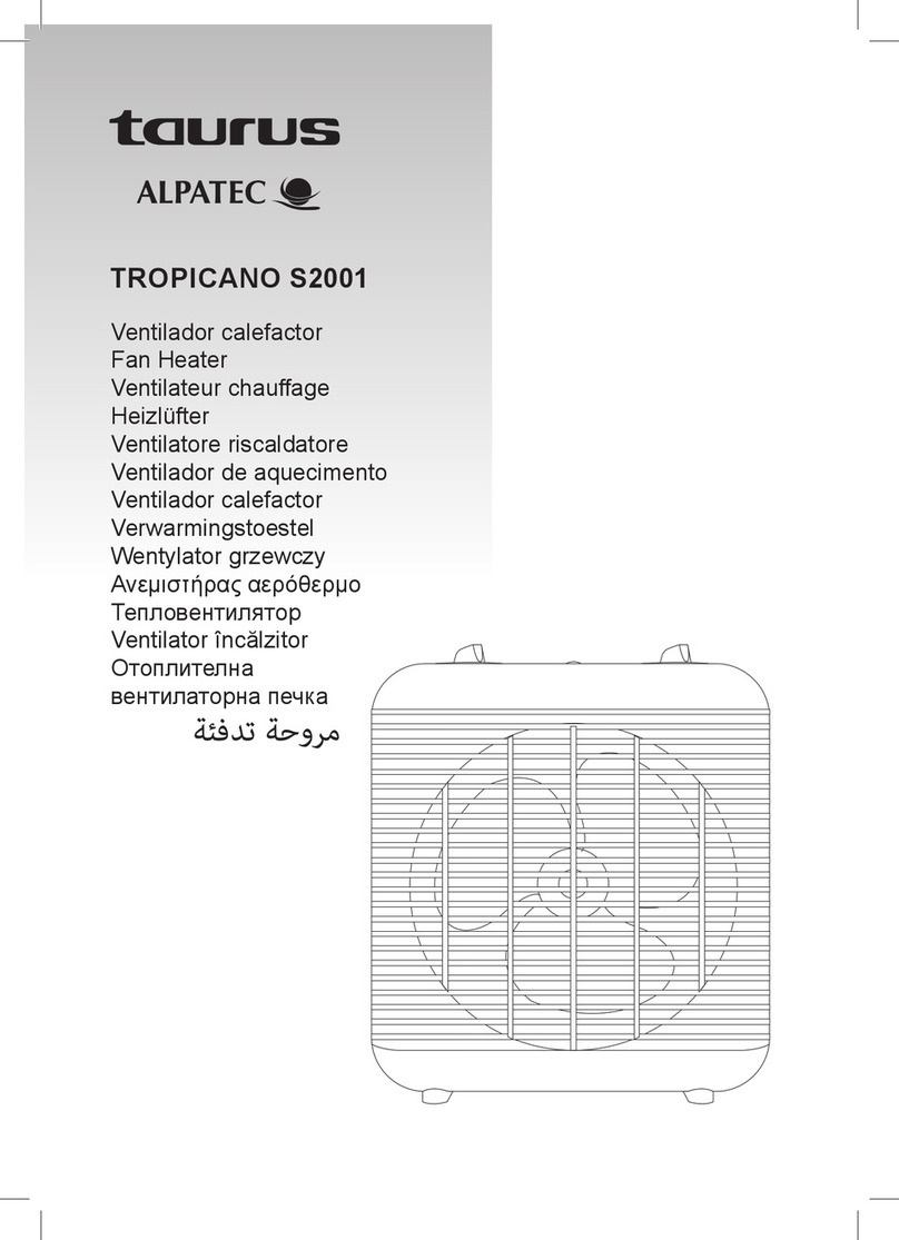 Taurus ALPATEC TROPICANO S2001 manual