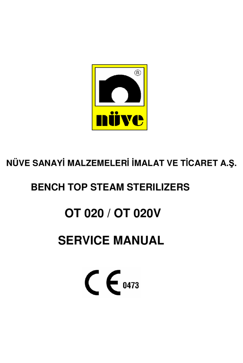 NUVE OT 020 Service manual