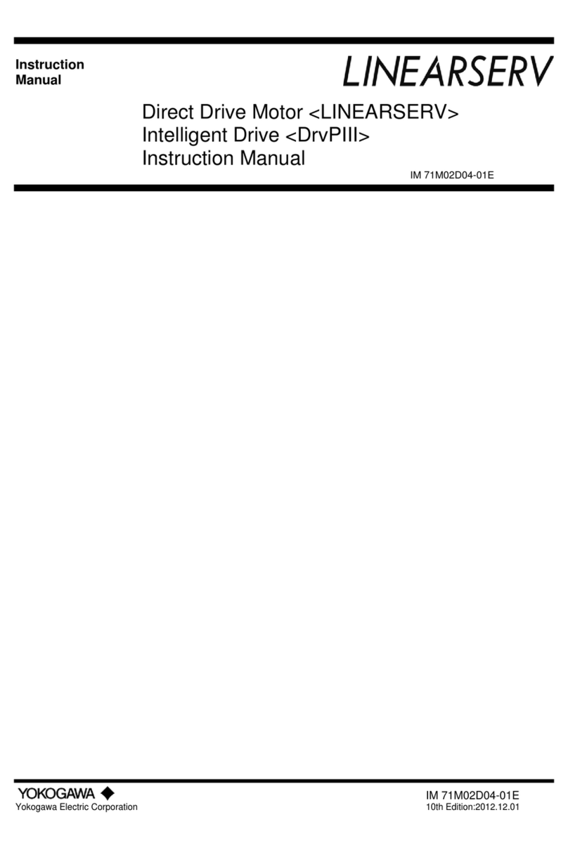 YOKOGAWA LINEARSERV instruction manual