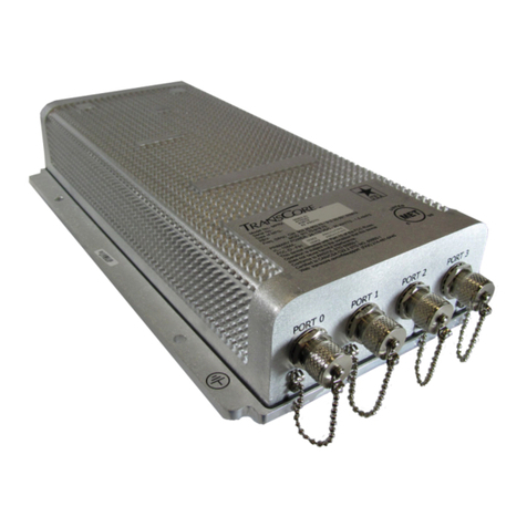 TransCore Multiprotocol Reader Extreme Parts list manual