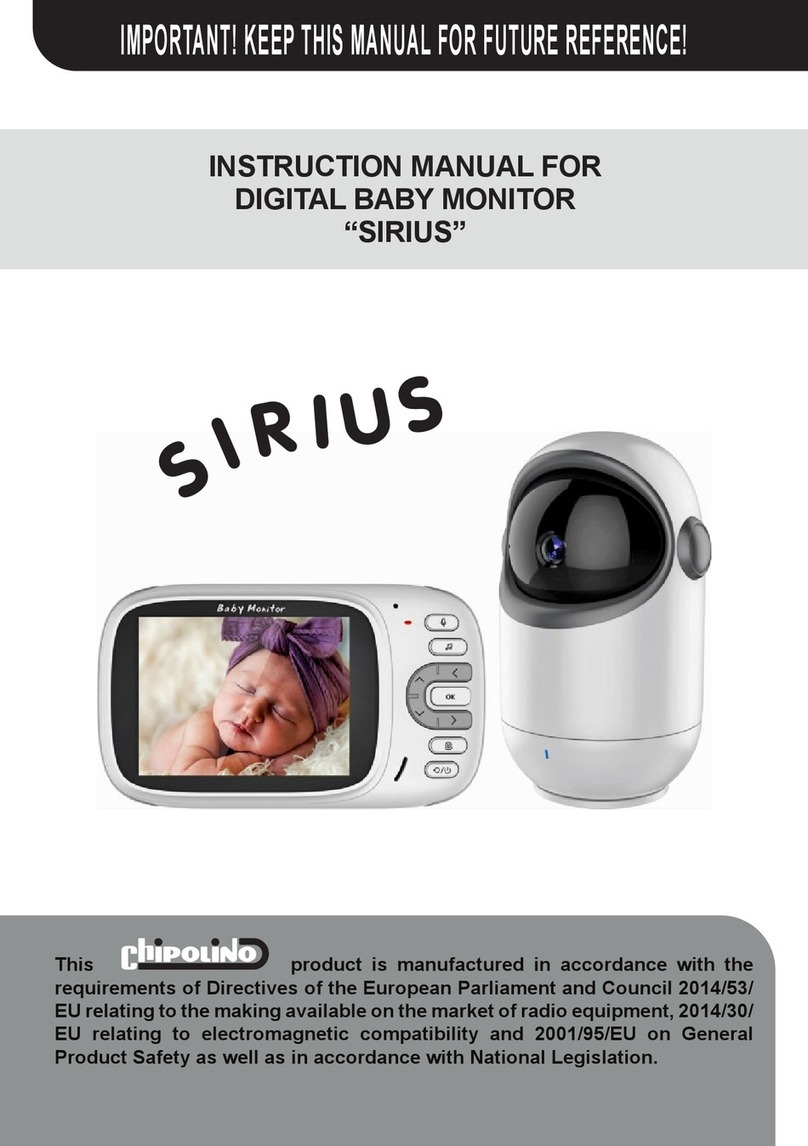 Chipolino SIRIUS instruction manual