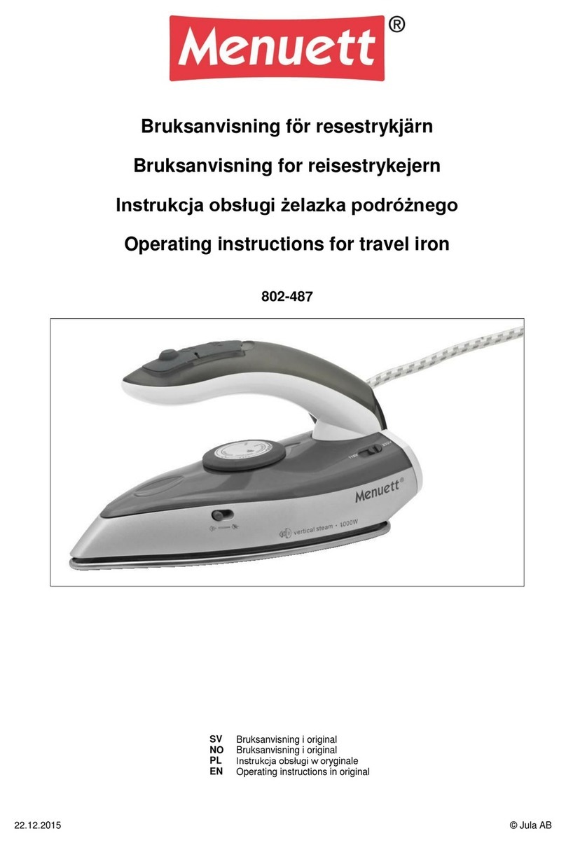 Menuett 802-487 User manual