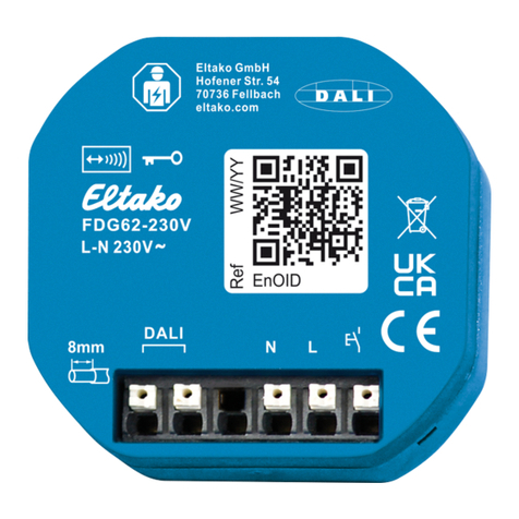 Eltako FDG62-230V User manual