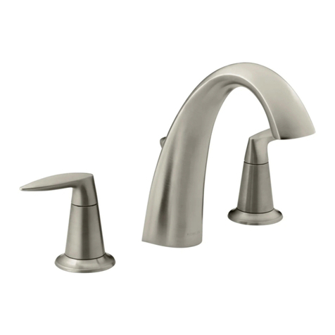Kohler Alteo K-T45117 Assembly instructions