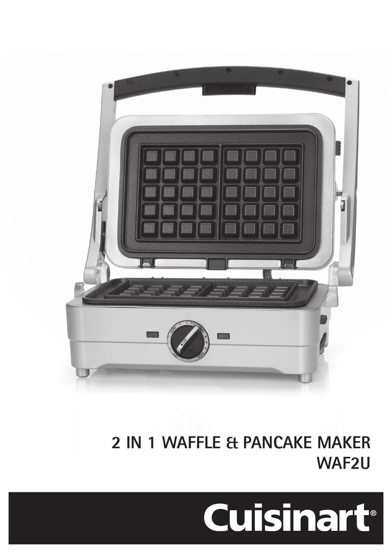 Cuisinart WAF2U manual