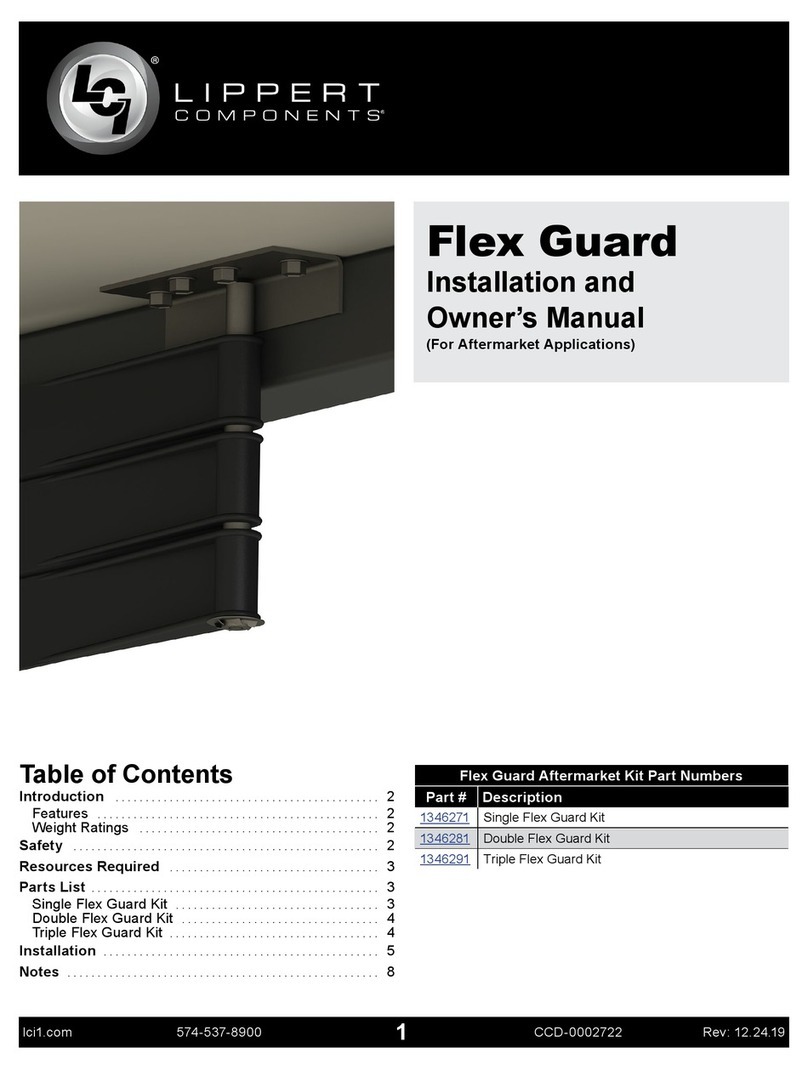 Lippert Components Flex Guard Installation instructions
