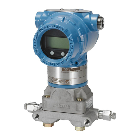 Emerson Rosemount 2051 User manual