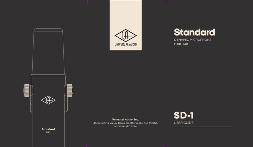Universal Audio One User manual