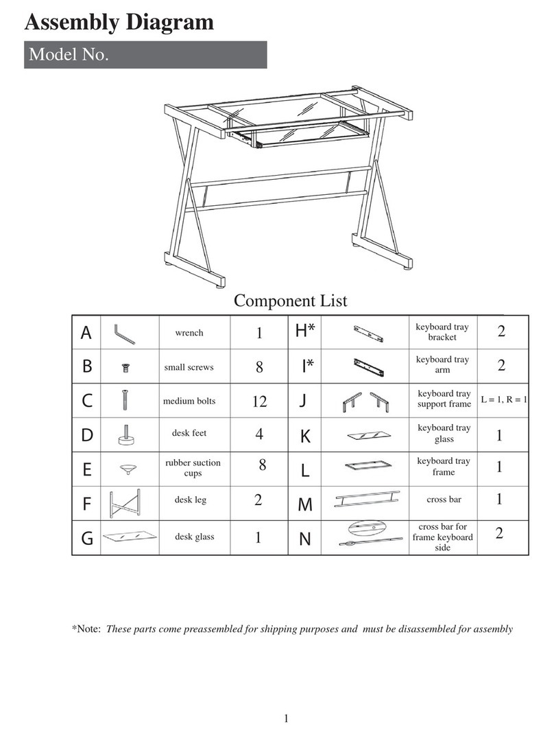 Walker Edison D31S29 User manual Walker Edison D31S29 User manual