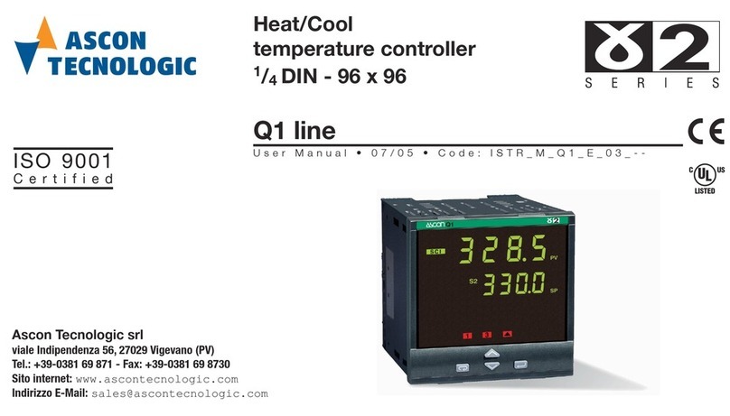 Ascon tecnologic 2 Series User manual