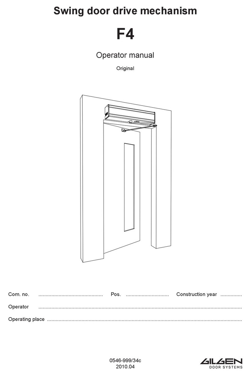 GILGEN F4 User manual