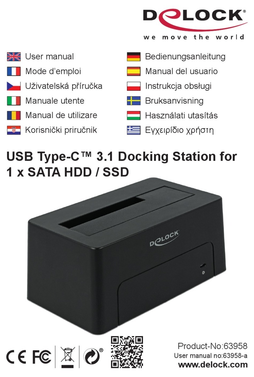 DeLOCK 63958 user manual