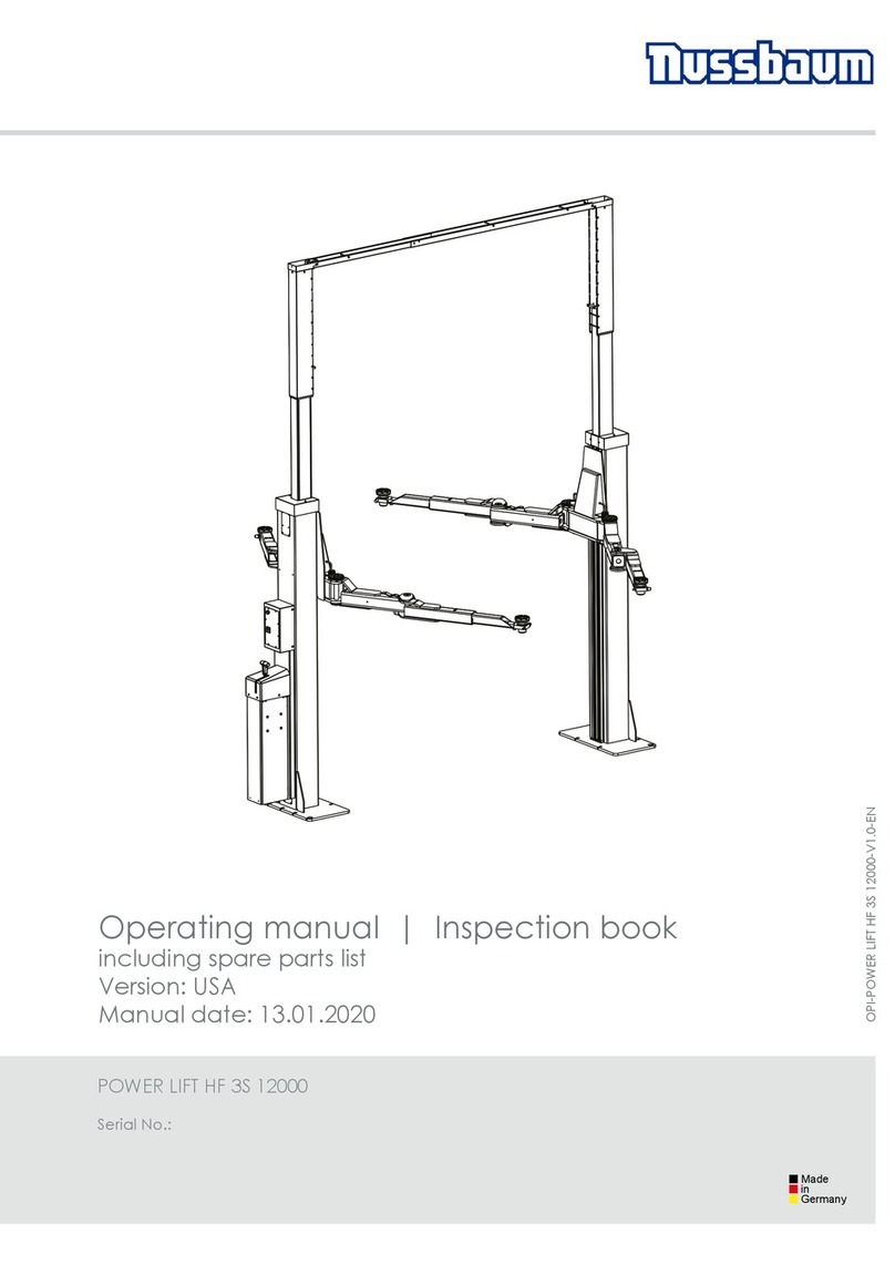 Nussbaum HF 3S 12000 User manual
