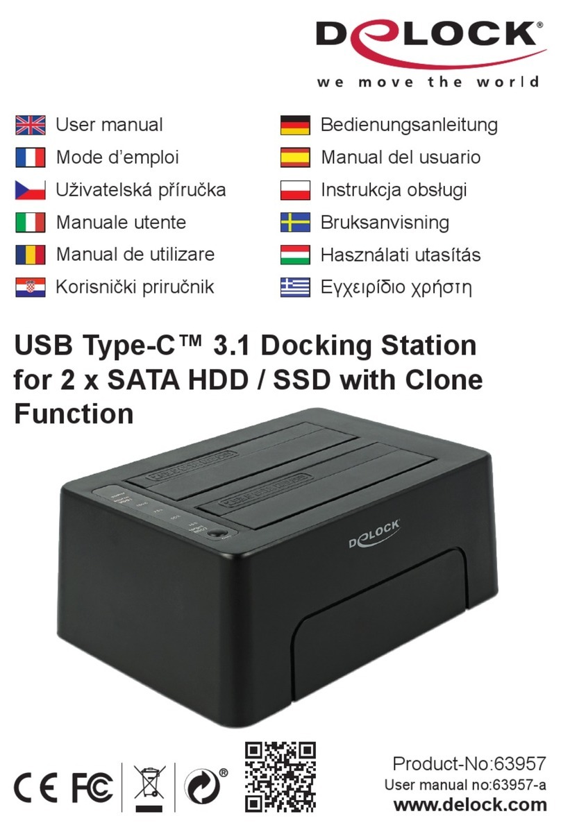 DeLOCK 63957 user manual