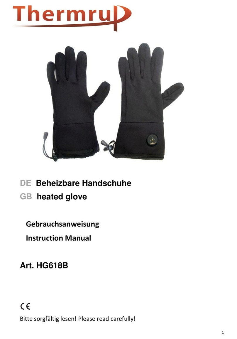 Thermrup HG618B instruction manual