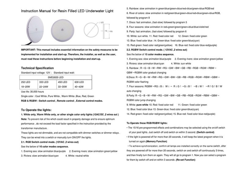 FLOTIDE SMD2835 LED instruction manual