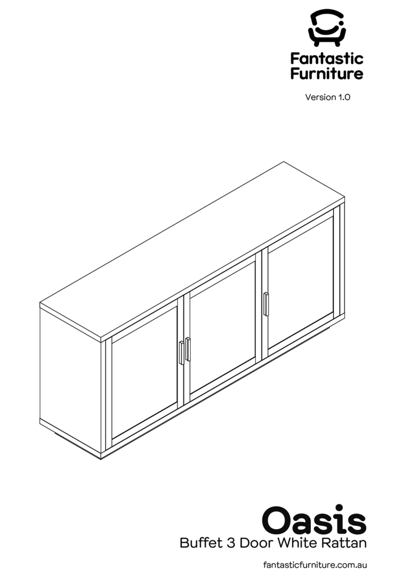 fantastic furniture Oasis Buffet quick start guide fantastic furniture Oasis Buffet quick start guide