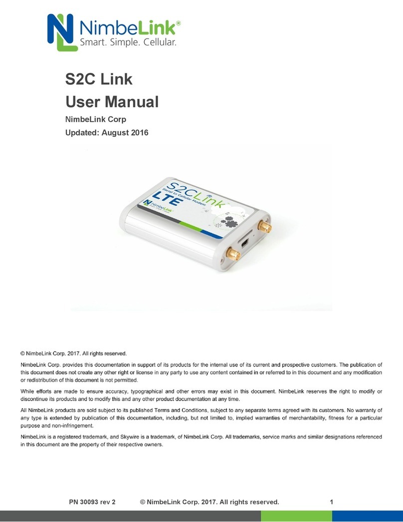 NimbeLink S2C Link user manual