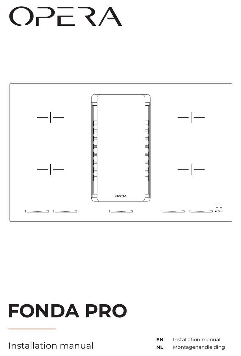 Opera FONDA PRO installation manual