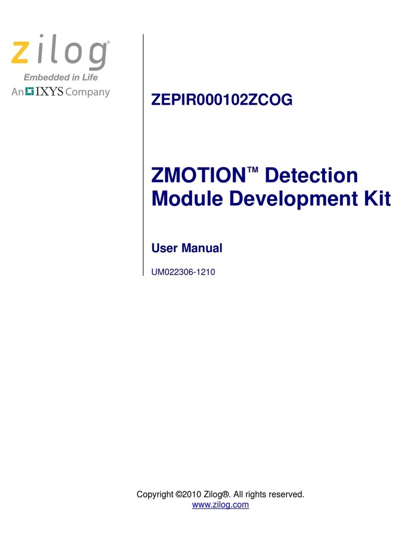 IXYS ZiLOG ZMOTION ZEPIR000102ZCOG User manual