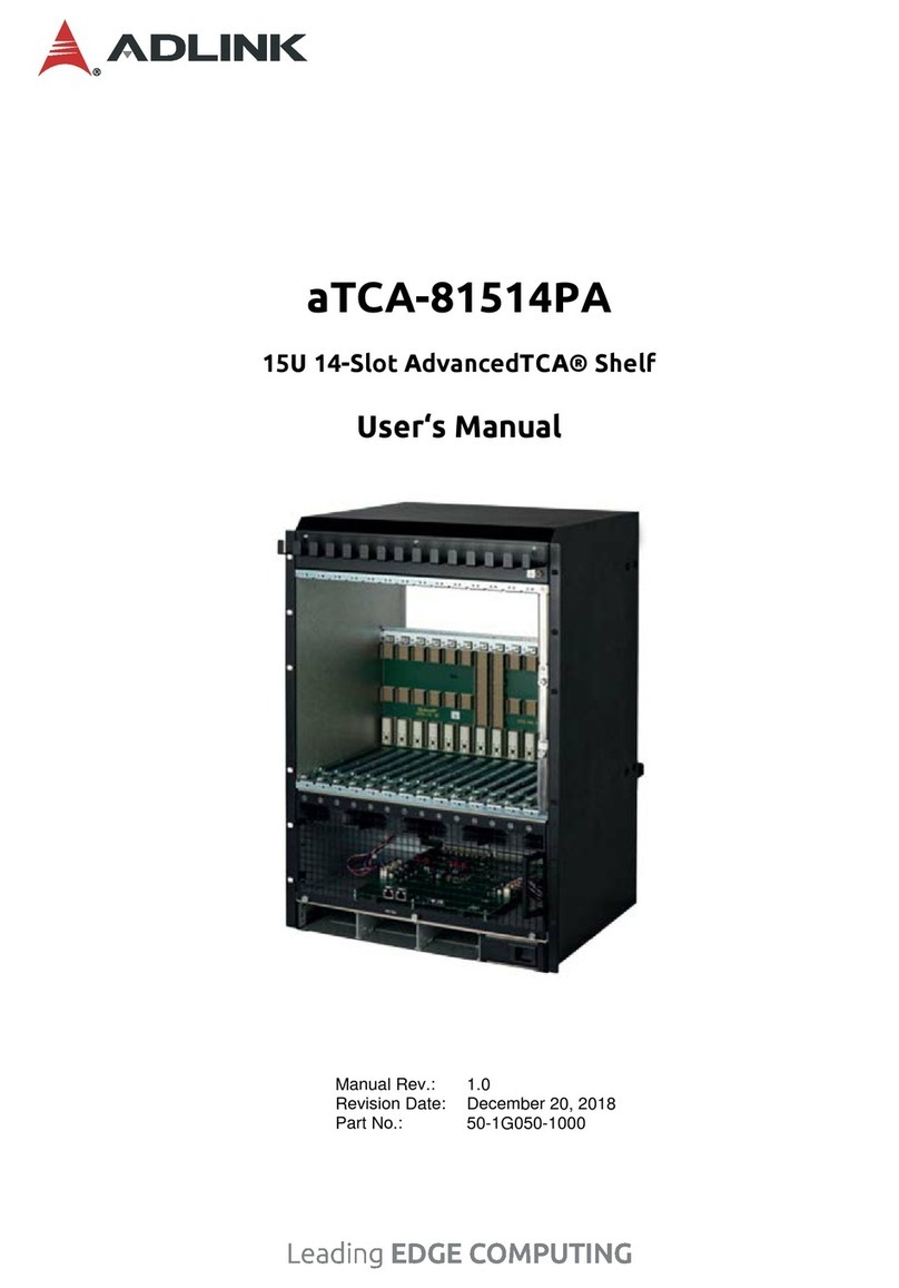 ADLINK Technology aTCA-81514PA User manual ADLINK Technology aTCA-81514PA User manual