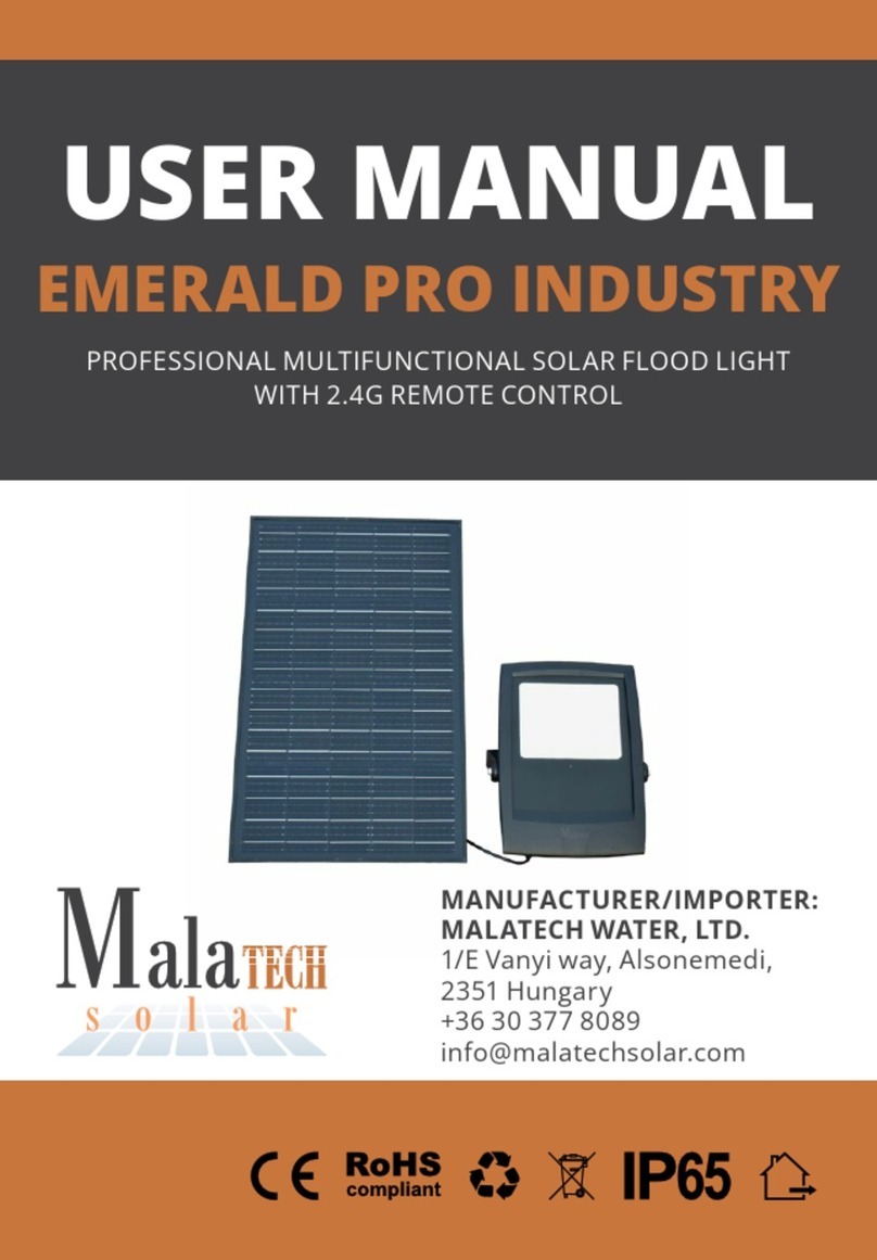 Malatech EMERALD PRO INDUSTRY User manual