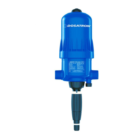 dosatron D8RE3000 Operating instructions