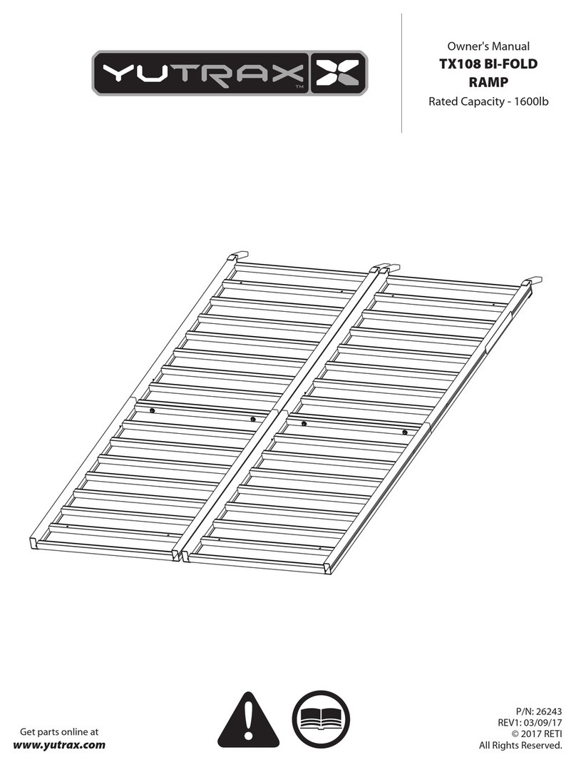 Yutrax TX108 owner's manual