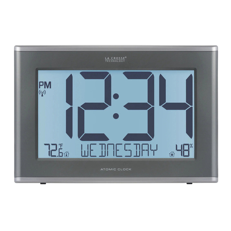 La Crosse EXECUTIVE ATOMIC CLOCK 3.0 quick start guide