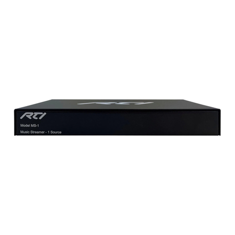 RTI MS-1 quick start guide