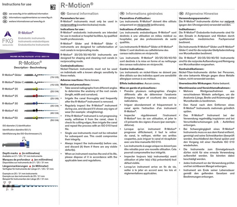 FKG R-Motion Glide User manual