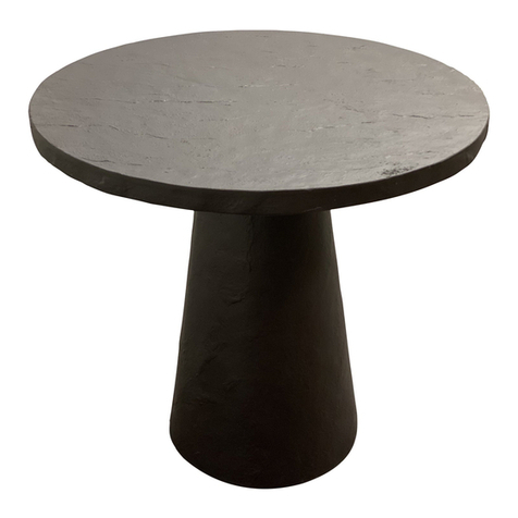 Crate&Barrel Willy Round User manual