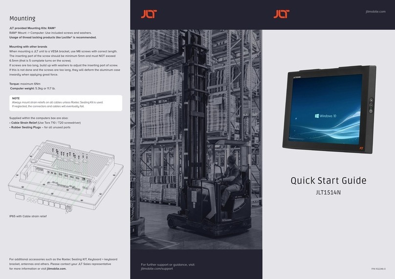 JLT JLT1514N quick start guide