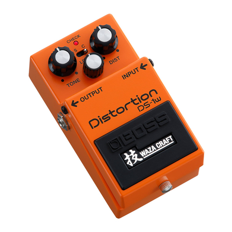 BOSSCO DS-1W User manual BOSSCO DS-1W User manual