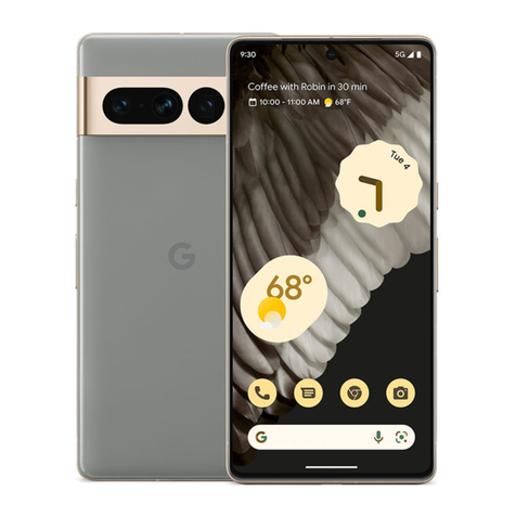 Google Pixel 7 User manual Google Pixel 7 User manual
