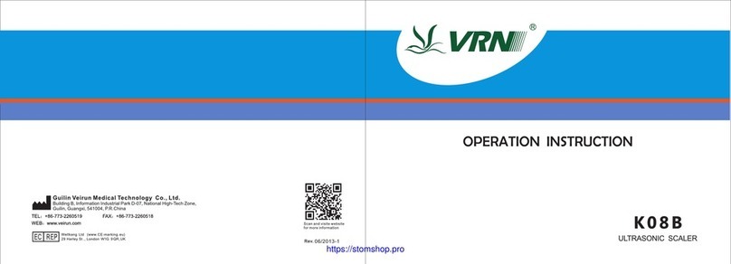 VRN K08B operation instruction