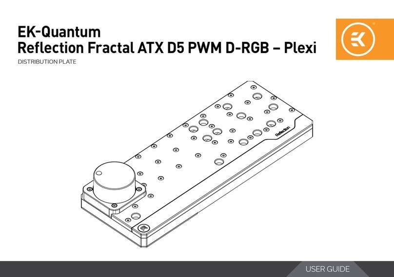 EK-Quantum Reflection Fractal ATX D5 PWM D-RGB - Plexi user guide